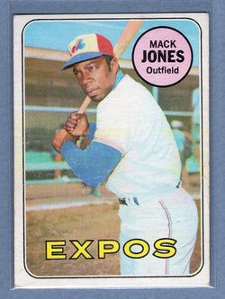 1969 Topps #625 Mack Jones EX  GO350