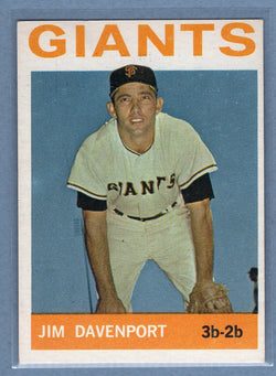1964 Topps #82 Jim Davenport EX-MT  GO522