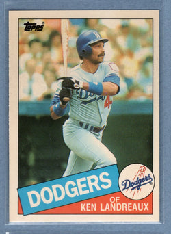 1985 Topps Tiffany #418 Ken Landreaux NM