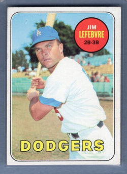 1969 Topps 140 Jim Lefebvre VG-EX SET BREAK