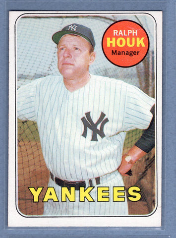 1969 Topps #447 Ralph Houk (b) EX-MT  GOWABB
