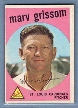 1959 Topps #243 Marv Grissom VG-EX    Set Break A
