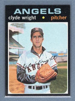 1971 Topps #240 Clyde Wright (d) EX-MT  GO775