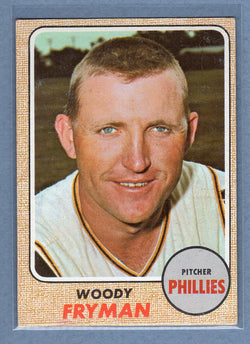 1968 Topps #112 Woody Fryman (b)  EX-MT  GO550
