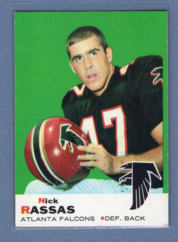 1969 Topps #71 Nick Rassas EX  GO257