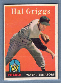1958 Topps #455 Hal Griggs VG-EX     G0364