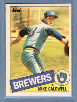 1985 Topps Tiffany #419 Mike Caldwell NM