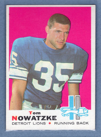 1969 Topps #236 Tom Nowatzke  EX  GO801
