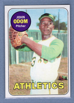 1969 Topps #195 John Odom (b) EX-MT  GO700