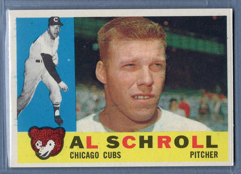 1960 Topps #357 Al Schroll EX-MT  GO560
