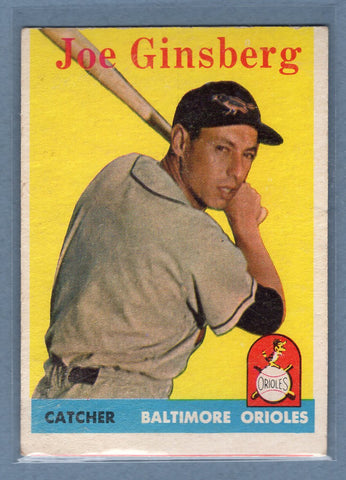 1958 Topps #67 Joe Ginsberg (e) VG  GO501