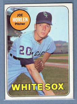 1969 Topps #328 Joe Horlen (b) EX  GO602