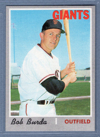 1970 Topps #357 Bob Burda  NM  SB1