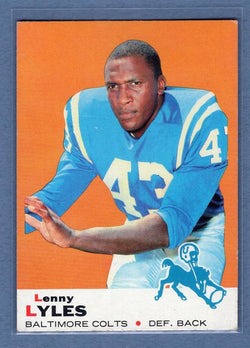 1969 Topps #72 Lenny Lyles EX  GO257