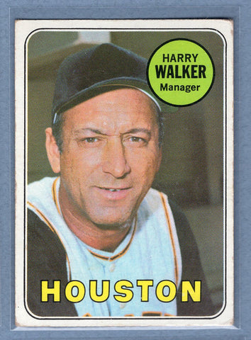1969 Topps #633 Harry Walker VG-EX  GO350