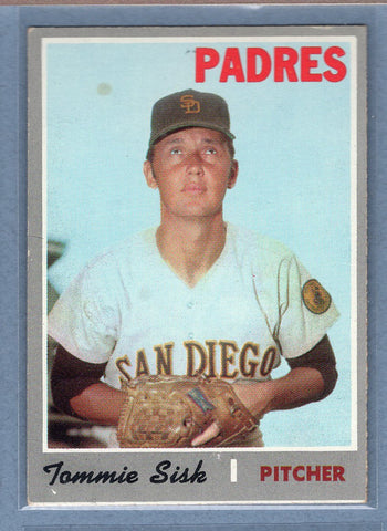 1970 Topps #374 Tommie Sisk  EX  GO695