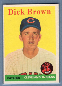 1958 Topps #456 Dick Brown VG-EX     G0364