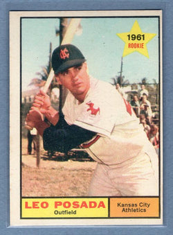 1961 Topps #39 Leo Posada EX   GO195