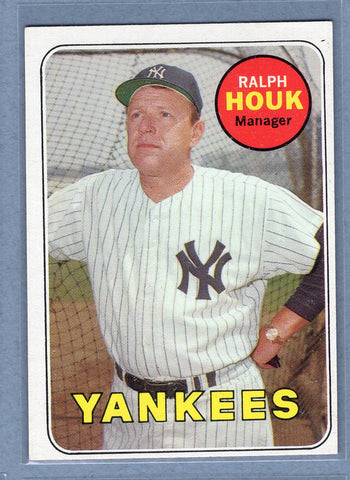 1969 Topps #447 Ralph Houk (c) EX-MT  GOWABB
