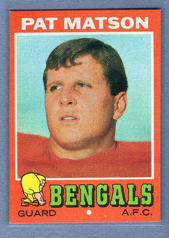 1971 Topps #72 Pat Matson EX-MT    GO129