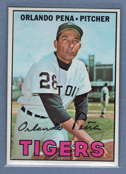 1967 Topps #449 Orlando Pena EX-MT   GO440
