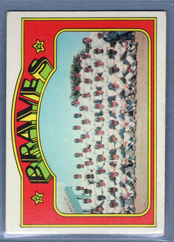 1972 Topps #21 Atlanta Braves (a) EX  GO544