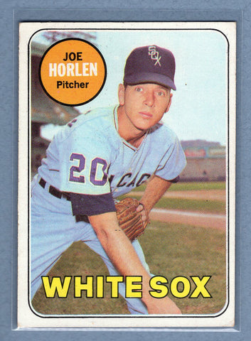 1969 Topps #328 Joe Horlen (c) EX  GO602