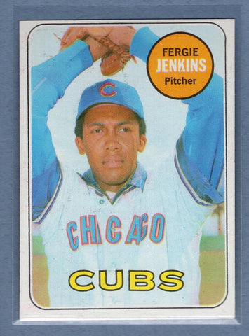 1969 Topps #640 Fergie Jenkins (HOF) EX   GO149