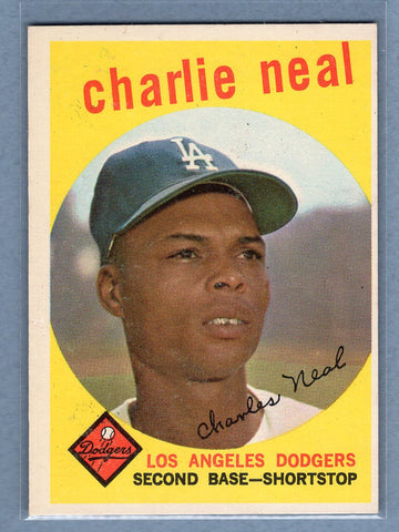 1959 Topps #427 Charlie Neal EX   GO410