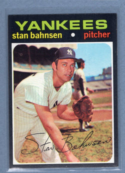 1971 Topps #184 Stan Bahnsen  (b) EX-MT  GO340