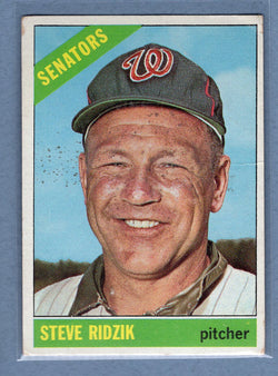 1966 Topps #294 Steve Ridzik (st) (a) VG  GO470