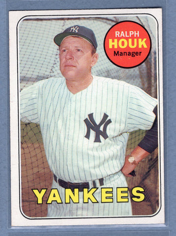 1969 Topps #447 Ralph Houk (d) EX-MT  GOWABB