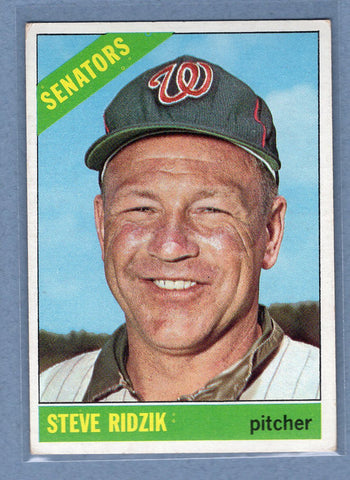 1966 Topps #294 Steve Ridzik (b) VG-EX  GO470