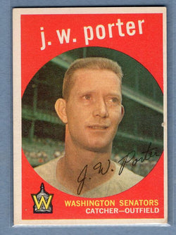 1959 Topps #246 J.W. Porter VG-EX    Set Break A