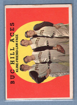 1959 Topps #428 Buc Hill Aces (a) VG   GO410