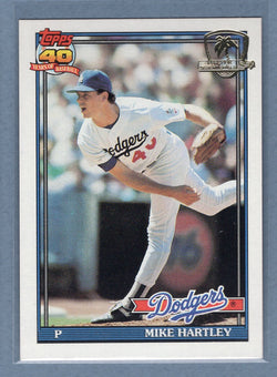 1991 Topps Desert Shield #199 Mike Hartley  NM  GO600