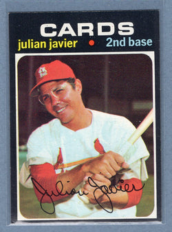 1971 Topps #185 Julian Javier  (a) EX-MT  GO340