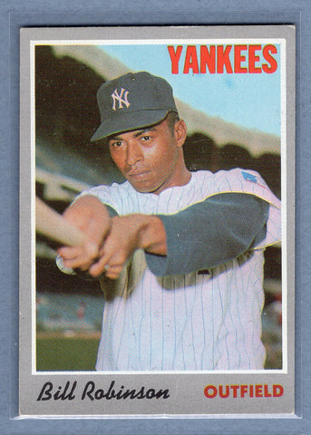 1970 Topps #23 Bill Robinson  EX  GO680
