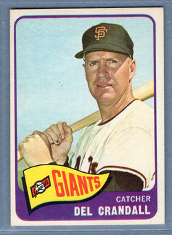 1965 Topps #68 Del Crandall EX  GO320
