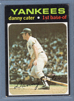 1971 Topps #358 Danny Cater  EX  SB1