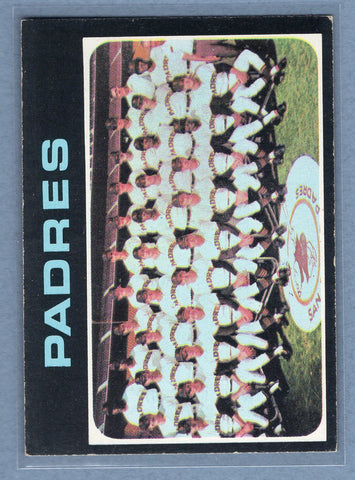 1971 Topps #482 Padres Team  EX  GO950