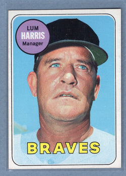 1969 Topps #196 Lum Harris (a) EX-MT  GO700