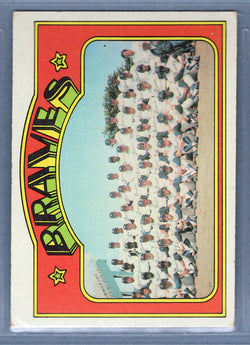 1972 Topps #21 Atlanta Braves (C) EX  GO544