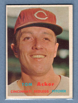 1957 Topps #219 Tom Acker(2) VG-EX  GO295