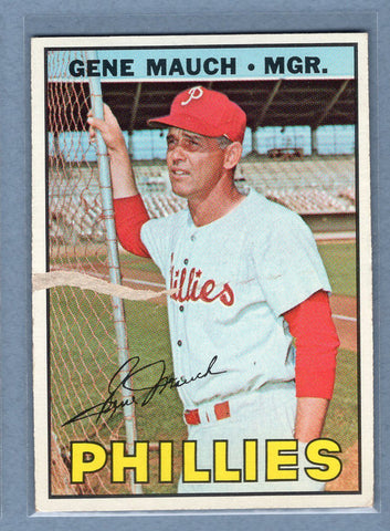 1967 Topps #248 Gene Mauch G-VG  GO368