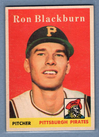1958 Topps #459 Ron Blackburn EX-MT  GO172