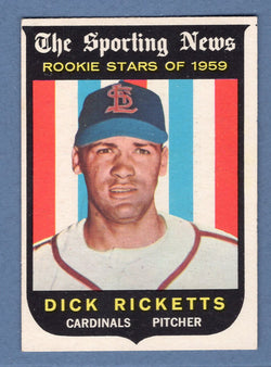 1959 Topps #137 Dick Ricketts EX-MT  GO160