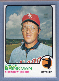 1973 Topps #404 Chuck Brinkman  EX  GO550