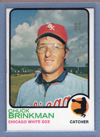 1973 Topps #404 Chuck Brinkman  EX  GO550