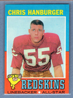 1971 Topps #97 Chris Hanburger (HOF) EX-MT  GO248